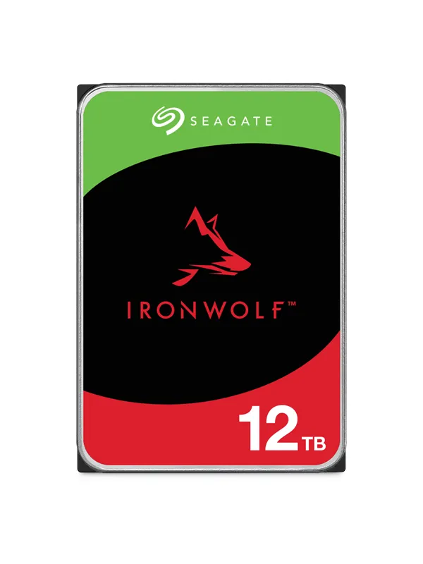 Seagate IronWolf - 12TB - Harddisk - ST12000VN0008 - SATA-600 - 3.5"
