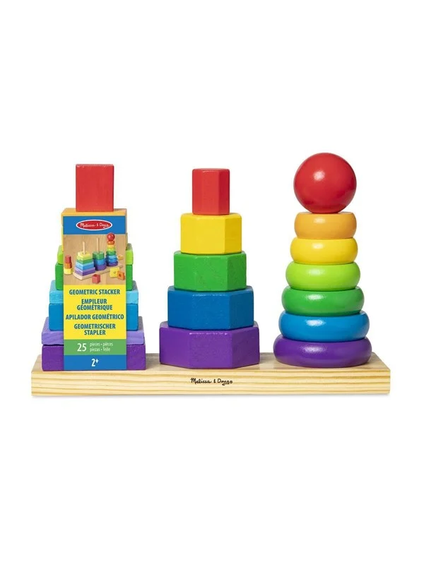 Melissa & Doug Stacking Toy Geometric