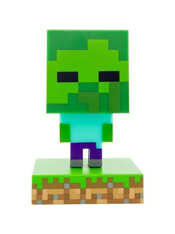 Paladone - Minecraft - Zombie Icon Light - Lampe