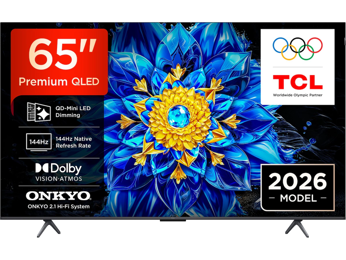 TCL T8D 65" 4K QD-Mini LED Smart TV (2026)