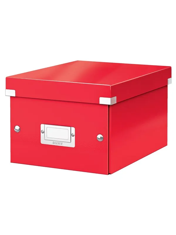 Leitz Oppbevaringsboks Click & Store  WOW Small Rød