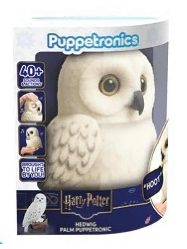 Disney Harry Potter Hedwig Palm Puppetronic 25 cm