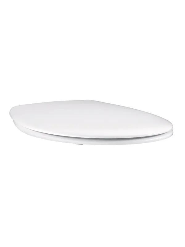 Grohe Bau Ceramic toilet seat with soft-close and quick release, white