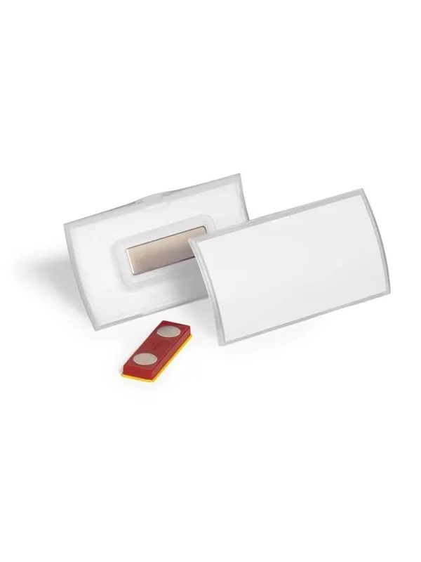 DURABLE Navneskilt CLICK FOLD 40x75, magnet (place&hold)