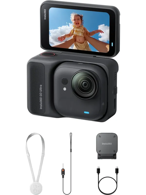 Insta360 GO Ultra Standard Bundle - Midnight Black