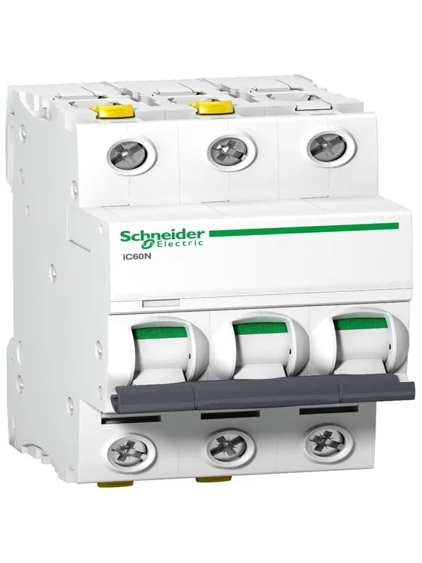 Schneider Electric Acti9 ic60n 3p 2a c circuit breaker