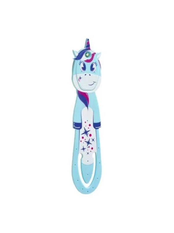 Mondikaarten Flexilight Reading Lamp Unicorn Blue