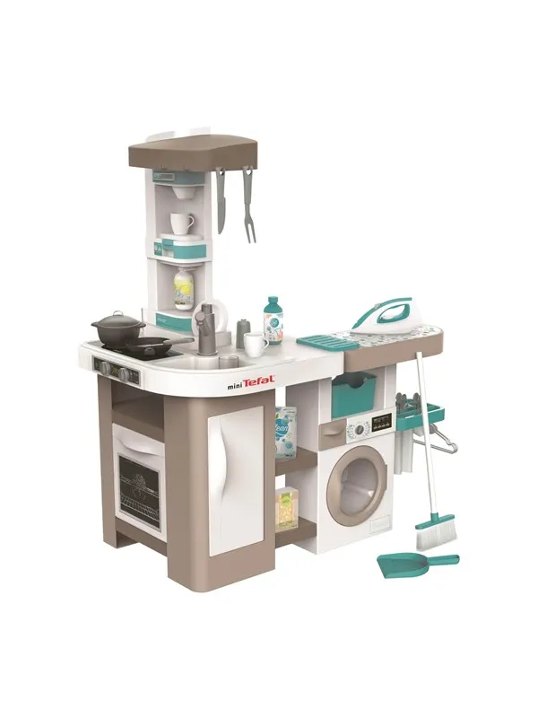 Smoby Tefal Kitchen with Household Station 36pcs.