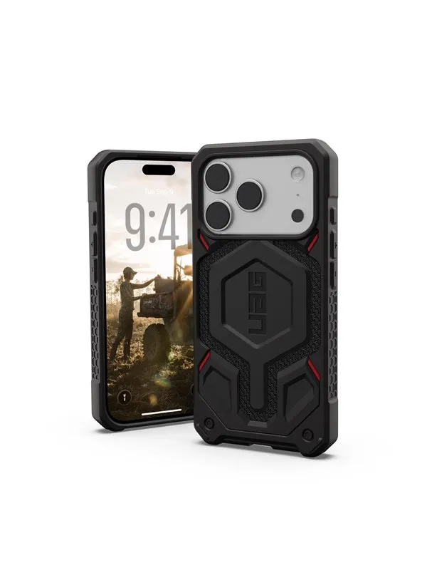 UAG Monarch Pro - Kevlar Black - iPhone 17 Pro