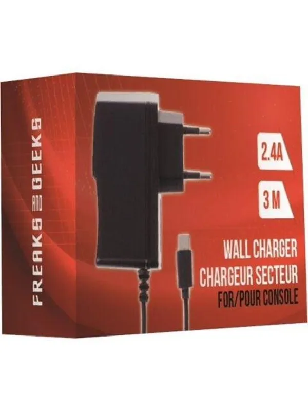 Freaks And Geeks Console Charger 3m - Lader - Nintendo Switch