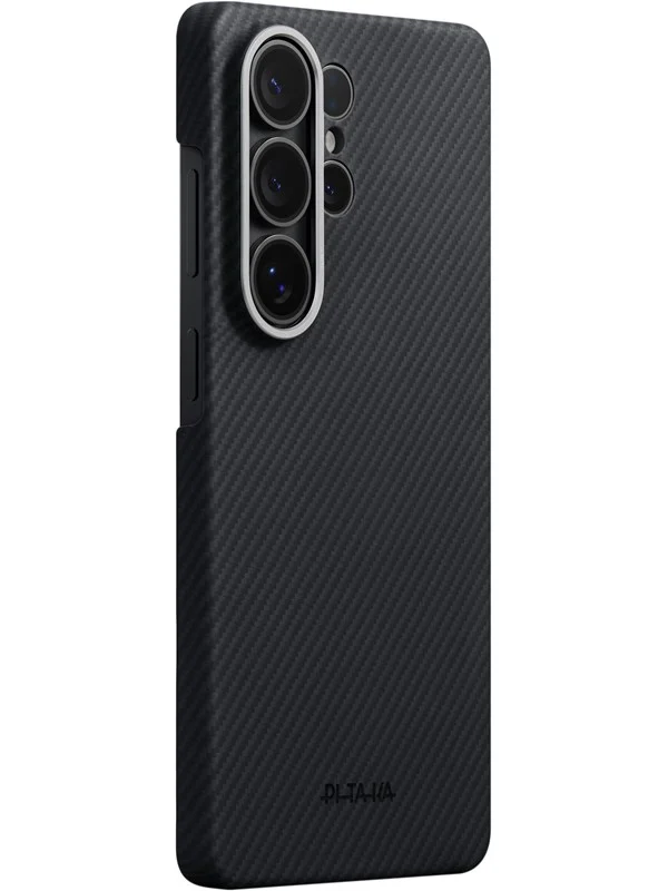 PITAKA Edge Case - Black/Grey Twill - Samsung Galaxy S26 Ultra