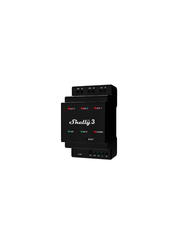 Shelly Pro 3 Relais - 3 Phase