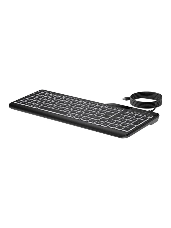 HP 400 - Tastatur - Engelsk - Svart