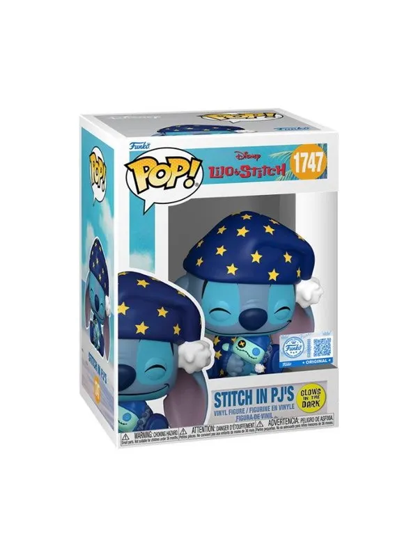 Funko! - Funko POP Vinyl Excl L&S S4 Stitch Starry PJs (GW)