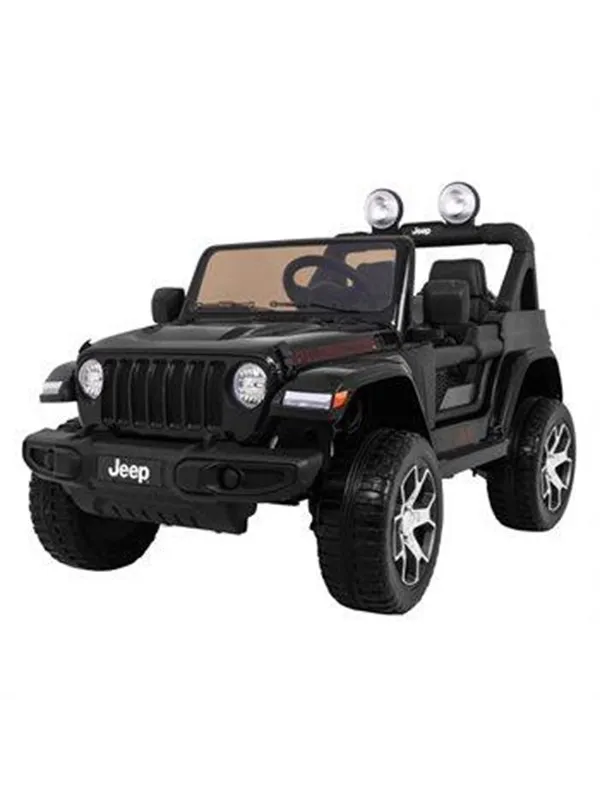 Jeep Wrangler Rubicon Ride-On Car 4x12V - Black