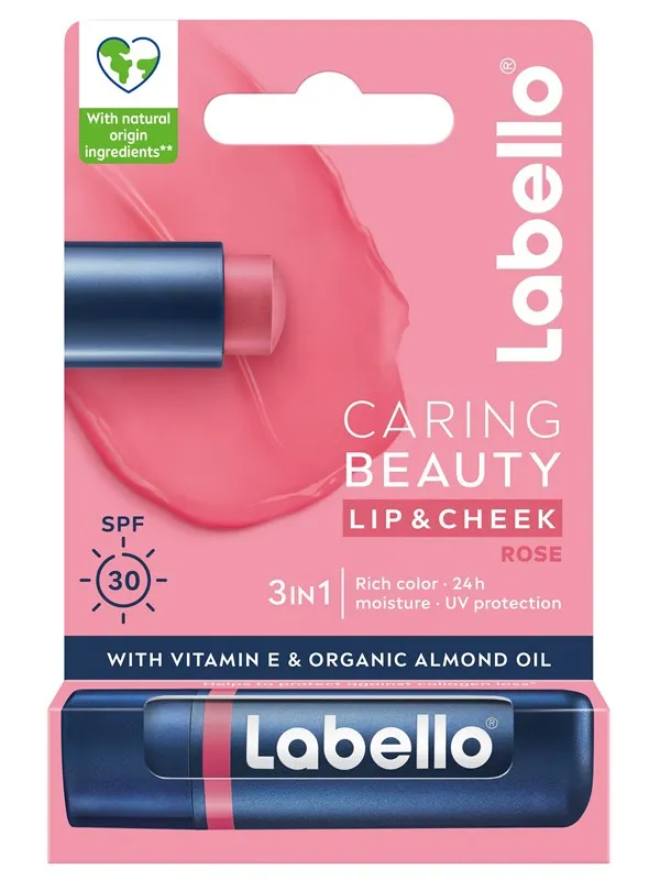 Labello Caring Beauty  Rose Nude 4.8g