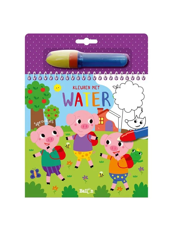 Standaard Uitgeverij Coloring with Water - Fairy Tales