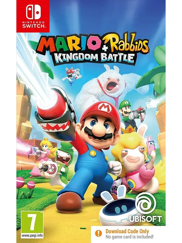Mario + Rabbids Kingdom Battle (Code in a Box) - Nintendo Switch - Turbasert