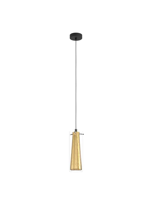 EGLO PINTO GOLD pendant light black/gold