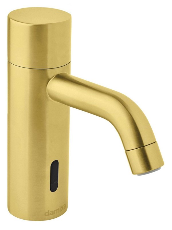 Damixa silhouet touchless washbasin mixer small brushed bras