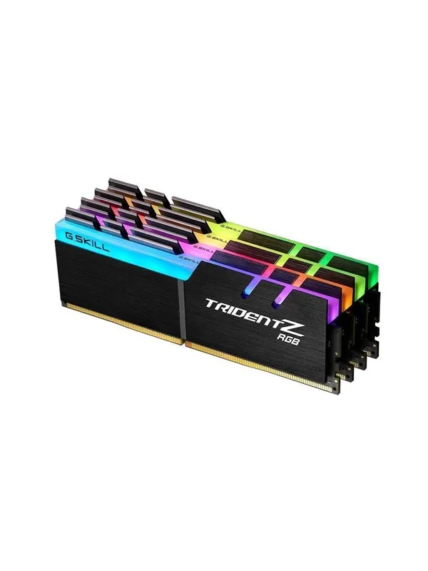 G.Skill Trident Z RGB AMD Series DDR4-3200 - 32GB - CL16 - Quad Channel (4 pcs) - AMD Optimized - Svart med RGB