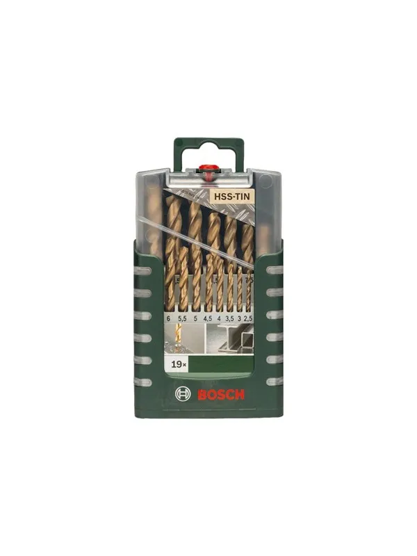Bosch HSS-TiN DIN 338 Drill Set