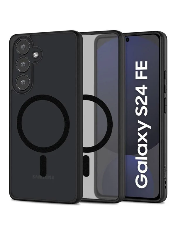 Tech-Protect MagMat MagSafe Case for Samsung Galaxy S24 FE - Black