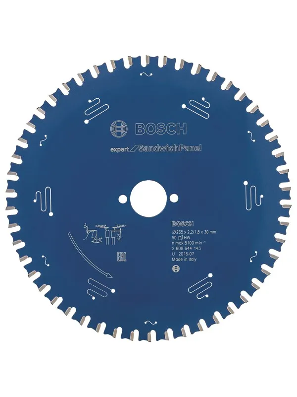 Bosch Sirkelsagblad Expert for Sandwich Panel 235 x 30 x 2,2 mm, 50