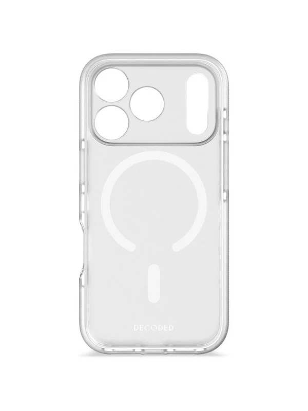 Decoded - DropTec Transparent Backcover for iPhone 17 Pro - Frosted White