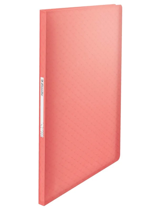 Esselte  Colour'Breeze Display Book with 60 pockets Coral