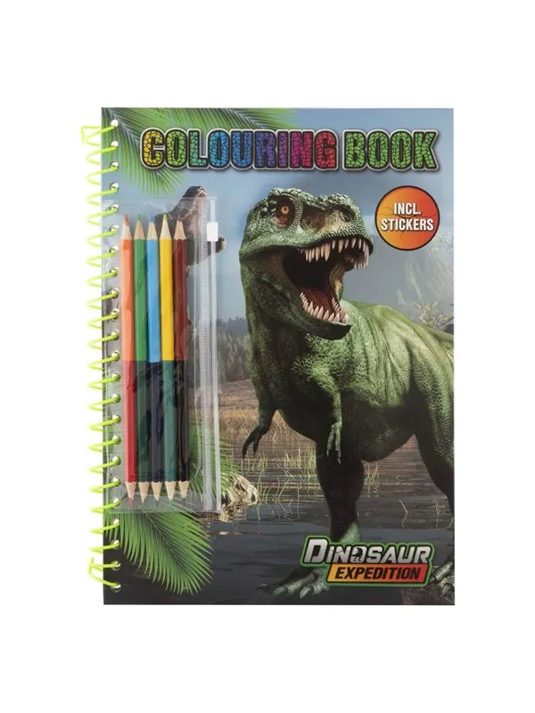 Legind Dino Coloring Book with Pencils