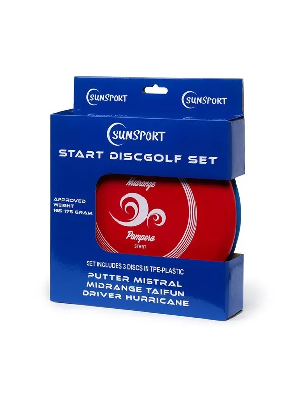 DISCGOLF START - 3 DISCS SET