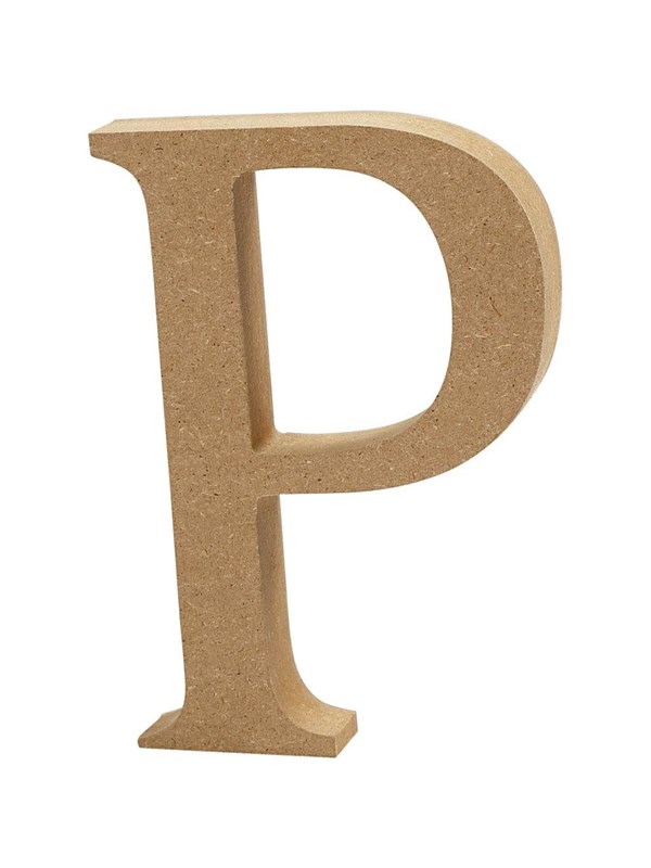 Creativ Company Letter P MDF 8cm 1pc.