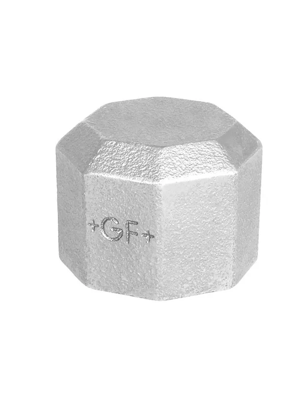 Georg-Fischer Cap galvanized 1/8
