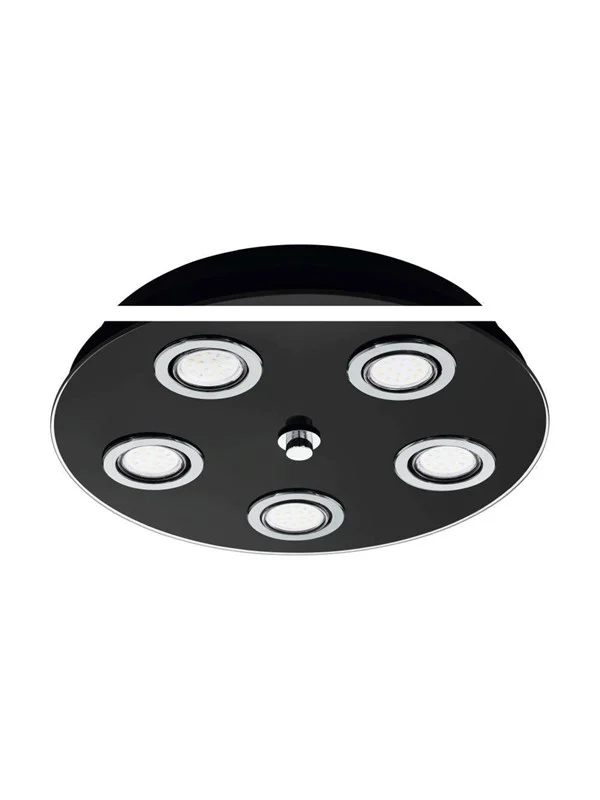 EGLO GRATTINO ceiling light black clear