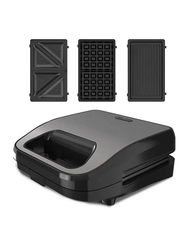 Black & Decker Smørbrødgriller Sandwich Maker Grill Sandwich Waffle
