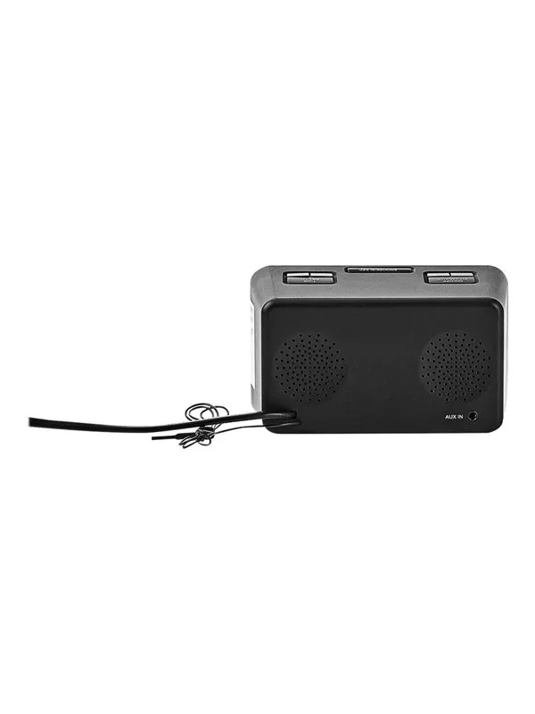 Nedis CLAR002BK - clock radio - AM/FM