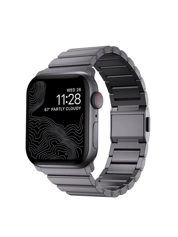 Nomad - Aluminum Band - 45mm | Space Gray