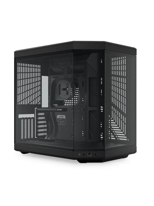 HYTE Y70 Black - Kabinett - Miditower - Svart