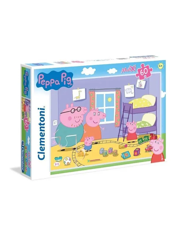Clementoni Puzzle Gurli Pig Maxi 60 pieces Gulv