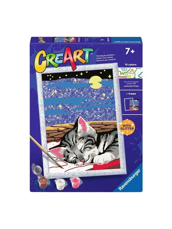 Ravensburger CreArt Paint by Numbers - Dreaming Cats