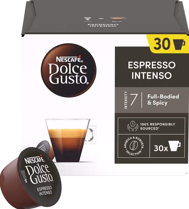 NESCAFÉ Dolce Gusto Espresso Intenso kaffekapsler (30-pk)