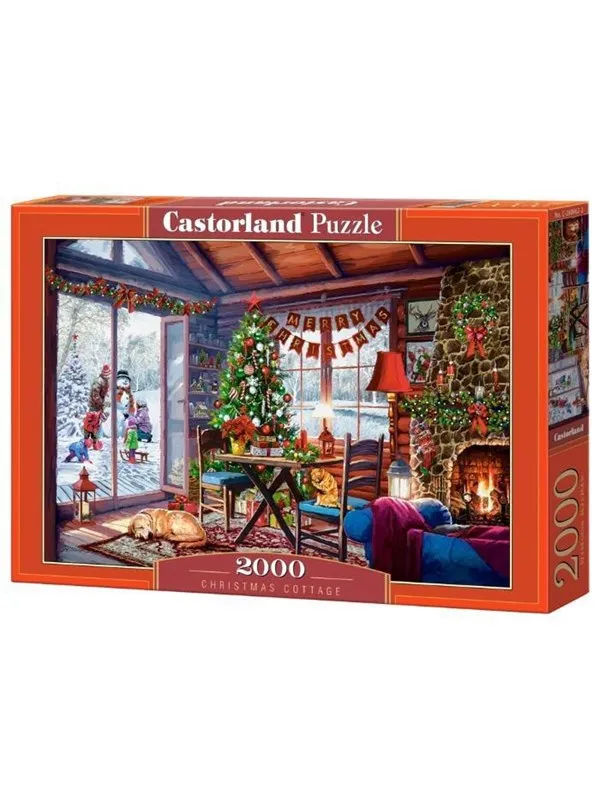 Castorland Christmas cabin (2000)
