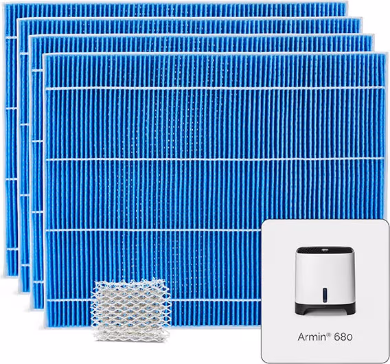 Meaco Armin 680ml filter x 4
