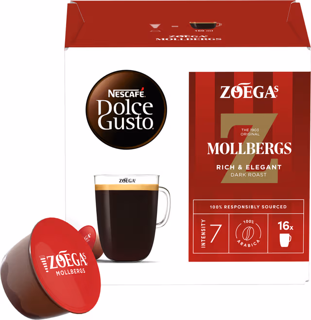 NESCAFÉ Dolce Gusto Zoégas Mollbergs Blandning kaffekapsler (16-pk)