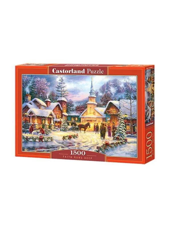 Castorland Jul i bjerglandsby (1500)