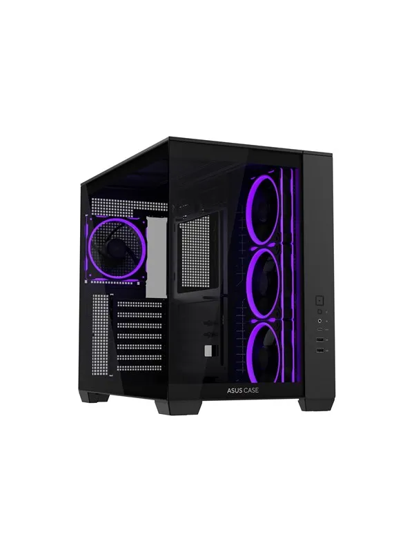 ASUS A32 PLUS - Kabinett - Tower - Svart
