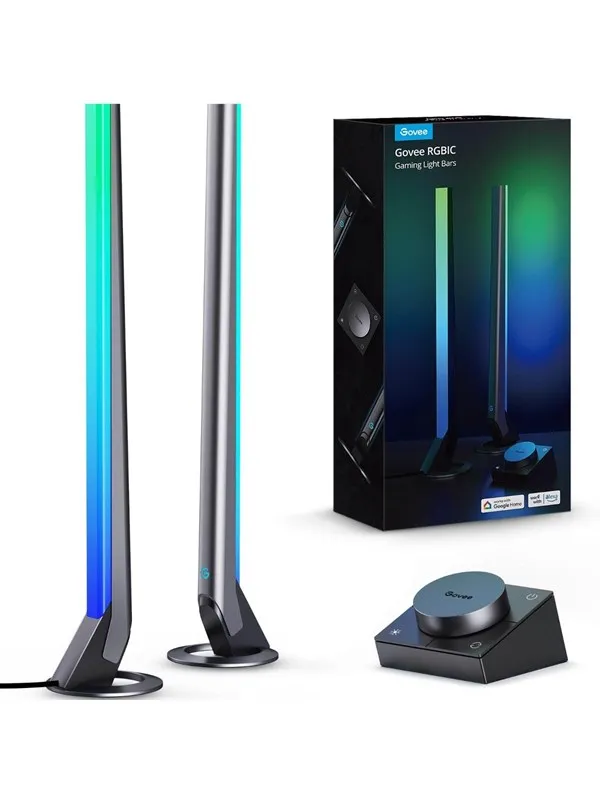 Govee RGBIC Wi-Fi Gaming Light Bars with Smart Controller