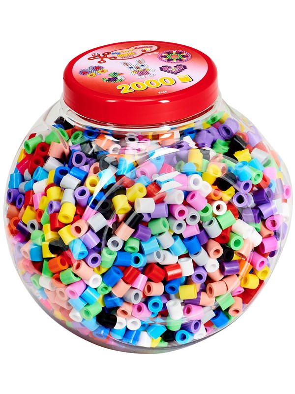 Hama Beads set in Pot Maxi - Pastel mix 2000 pcs