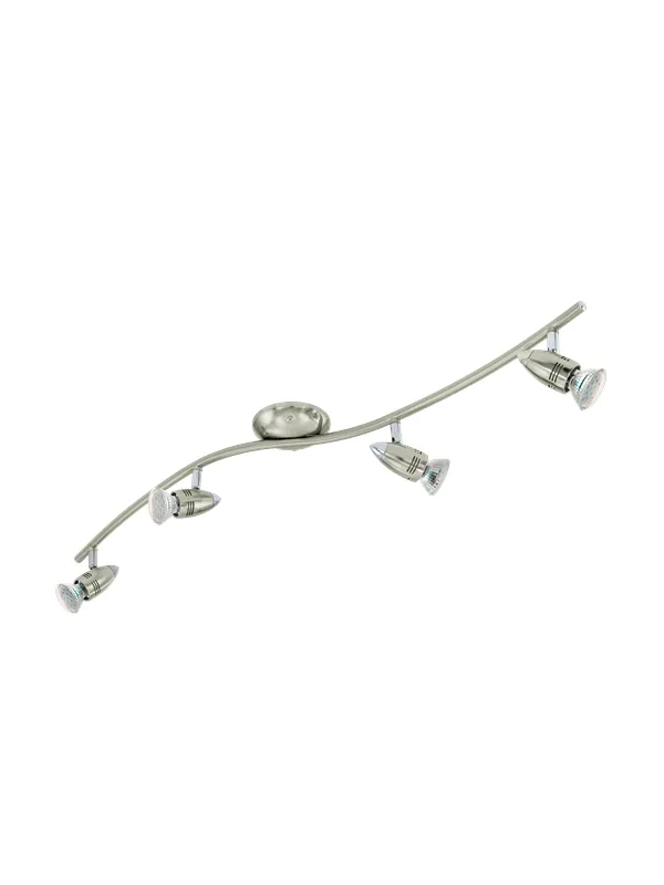 EGLO MAGNUM LED spot rail 4L brushed steel